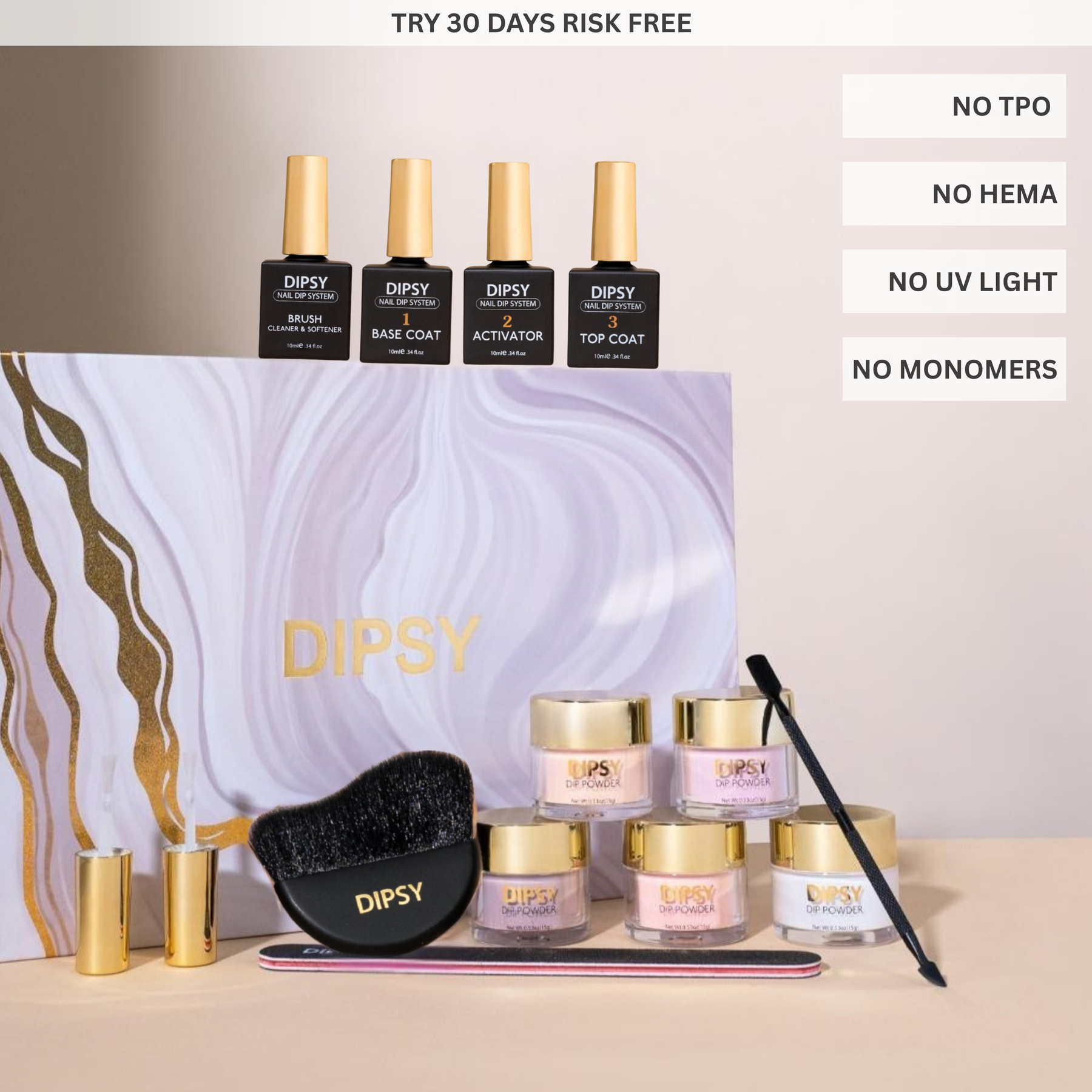 Fast Growing Nails Dip Powder Kit