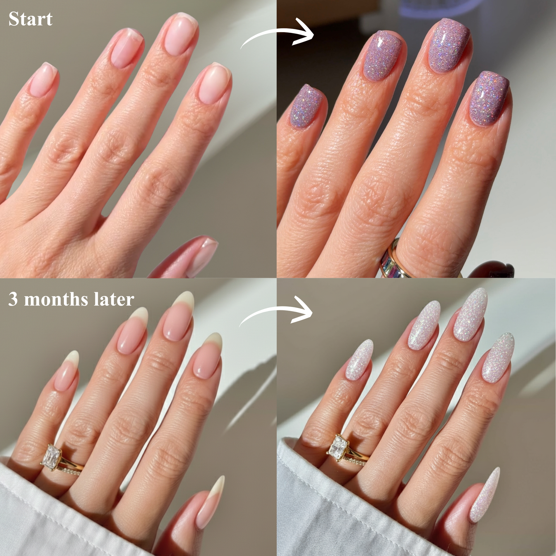 Fast Growing Nails Dip Powder Kit